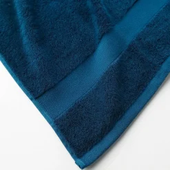 Collection serviettes de bain unies coton modal 500 g/m²