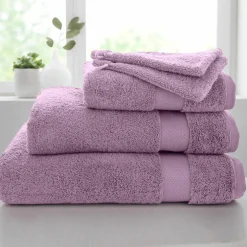 Collection serviettes de bain unies coton modal 500 g/m²
