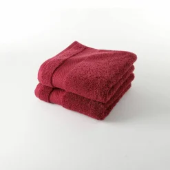 Collection serviettes de bain unies 540g/m2 confort luxe