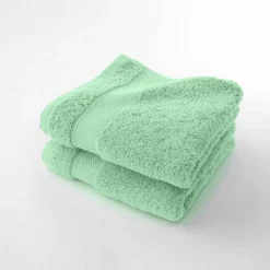 Collection serviettes de bain unies 540g/m2 confort luxe