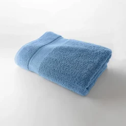 Collection serviettes de bain unies 540g/m2 confort luxe
