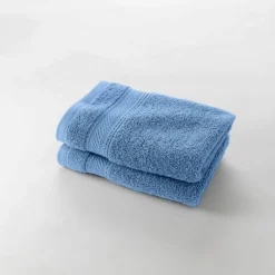 Collection serviettes de bain unies 540g/m2 confort luxe
