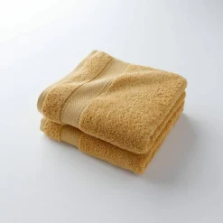 Collection serviettes de bain unies 540g/m2 confort luxe