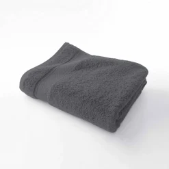 Collection serviettes de bain unies 540g/m2 confort luxe