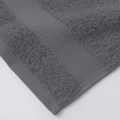 Collection serviettes de bain unies 540g/m2 confort luxe