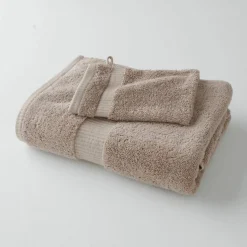 Collection serviettes de bain unies 640g/m2 confort prestige