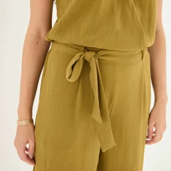 Combinaison pantalon crêpe fluide