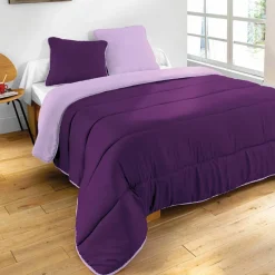 Couette bicolore microfibre 500 g/m²