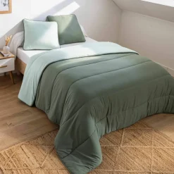 Couette bicolore microfibre 500 g/m²