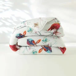 Couette coton imprimée Oiseaux 400 g/m2