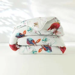 Couette coton imprimée Oiseaux 200 g/m2