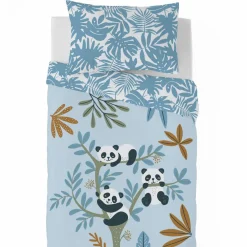 Couette enfant microfibre pandas 200 g/m²