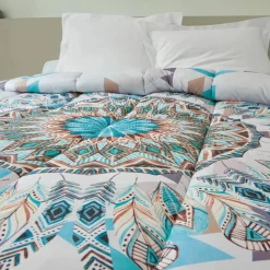 Couette microfibre imprimé Attrape-rêves 400 g/m²