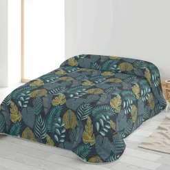 Couette microfibre imprimée Feuilles 200 g/m²
