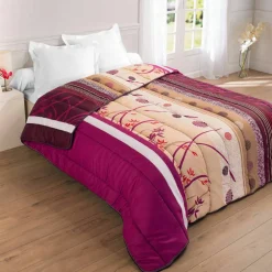 Couette microfibre imprimée Floral 200 g/m²