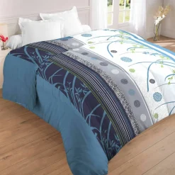 Couette microfibre imprimée Floral 200 g/m²