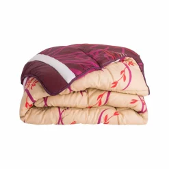 Couette microfibre imprimée Floral 400 g/m²