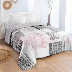 Couette microfibre imprimée Savane 400 g/m²