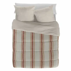 Couette microfibre rayures bayadère 200 g/m²