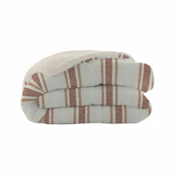 Couette microfibre rayures bayadère 200 g/m²