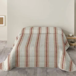 Couette microfibre rayures bayadère 200 g/m²