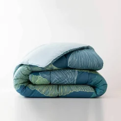 Couette polyester imprimée Ginkgo 400 g/m²