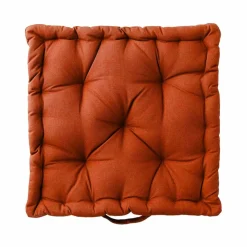Coussin de sol uni coton