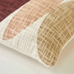 Coussin imprimé géométrique
