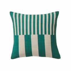 Coussin imprimé rayures