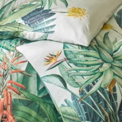 Couvre-lit matelassé Tropical