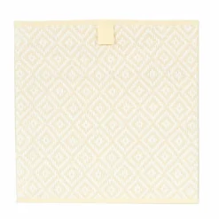 Cube de rangement pliable, tissage fantaisie