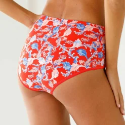 Culotte coton forme maxi imprimée fleurs - lot de 7