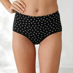Culotte coton forme maxi imprimée pois - lot de 7