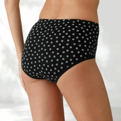Culotte coton forme maxi imprimée pois - lot de 7