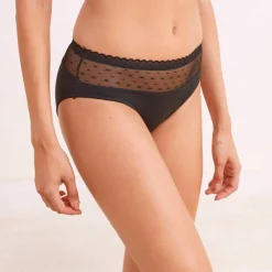 Culotte coton stretch et tulle plumetis Kalaoa - lot de 2