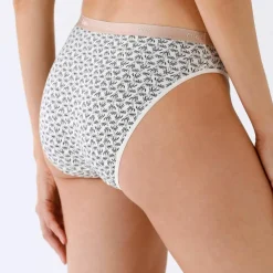 Culotte coton stretch "Les Pockets" imprimé palmier – lot de 3