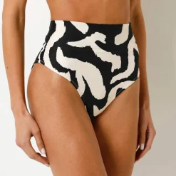 Culotte de bain ceinture modulable, imprimé Navio