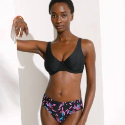 Culotte de bain forme midi imprimée Lokia