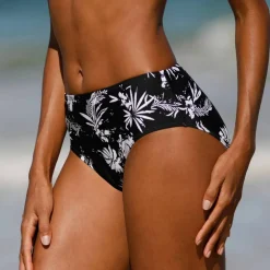 Culotte de bain maxi imprimée Tabika - effet lissant