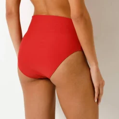 Culotte de bain unie ceinture modulable, Solaro