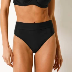 Culotte de bain unie ceinture modulable, Solaro