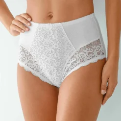 Culotte forme boxer dentelle gainante - lot de 2
