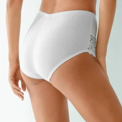 Culotte forme boxer dentelle gainante - lot de 2