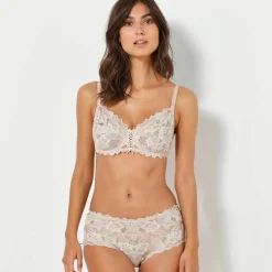 Culotte haute dentelle unie Arum