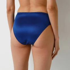 Culotte maille satinée et dentelle Avila - lot de 2