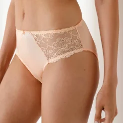 Culotte maille satinée et dentelle Salford - lot de 2