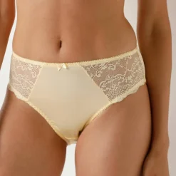 Culotte maille satinée et dentelle Salford - lot de 2