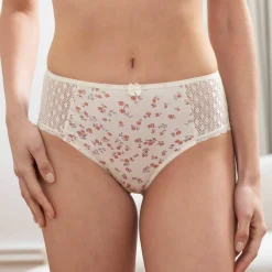 Culotte maxi coton dentelle imprimé fleurettes Coria - lot de 2