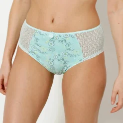 Culotte maxi coton imprimé « printemps