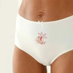 Culotte maxi coton stretch imprimé "panthère" - lot de 4